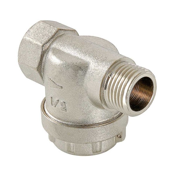 Фильтр прямой 3/4" ВН 300 мкр. Valtec никель (VT.387.N.05) Фильтр прямой 3/4" ВН 300 мкр. Valtec никель (VT.387.N.05)