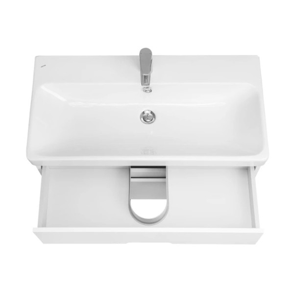 Тумба-умывальник Aquaton Оливия 90 Белый матовый/1WH501629 Раковина Адриана 90 (1A2544K0OL010)