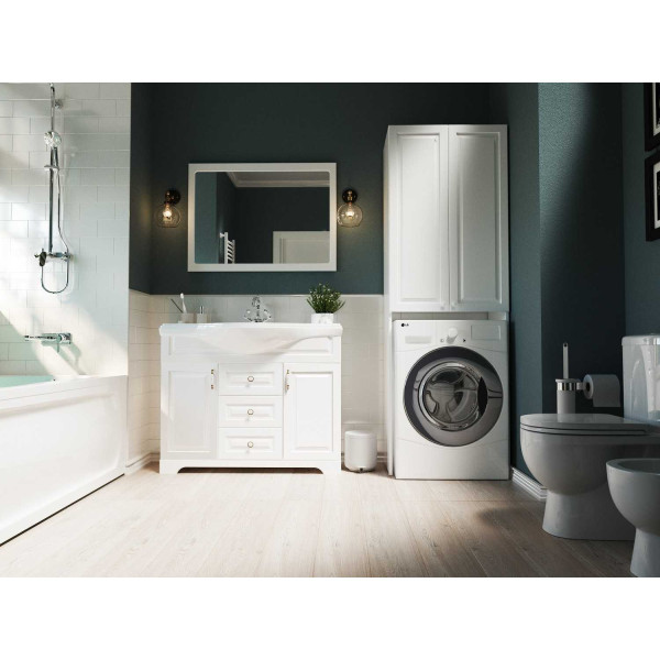 Шкаф напольный 1Marka Wall Classic 670*410*1980 белый (У79534) Шкаф напольный 1Marka Wall Classic 670*410*1980 белый (У79534)