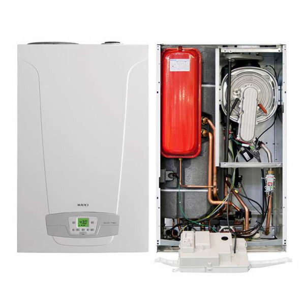 Котел газовый Baxi Duo-tec Compact 1.24 (24 кВт) конденсационный, одноконтурный, закрытая камера сгорания (A7722037)