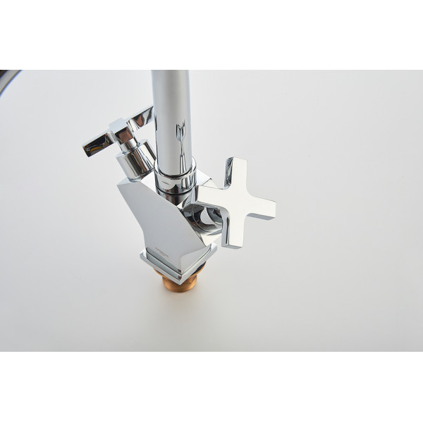 Смеситель для раковины Ledeme хром (L1084-2)