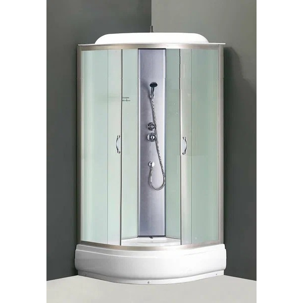 Душевая кабина Loranto Victoria 80x80 стекло матовое, профиль хром (CS-6680-25 F) Душевая кабина Loranto Victoria 80x80 стекло матовое, профиль хром (CS-6680-25 F)