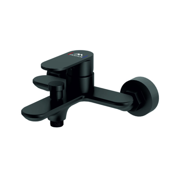 Смеситель для ванны и душа Fashun с душевым комплектом чёрный (A3285-7) Смеситель для ванны и душа Fashun с душевым комплектом чёрный (A3285-7)