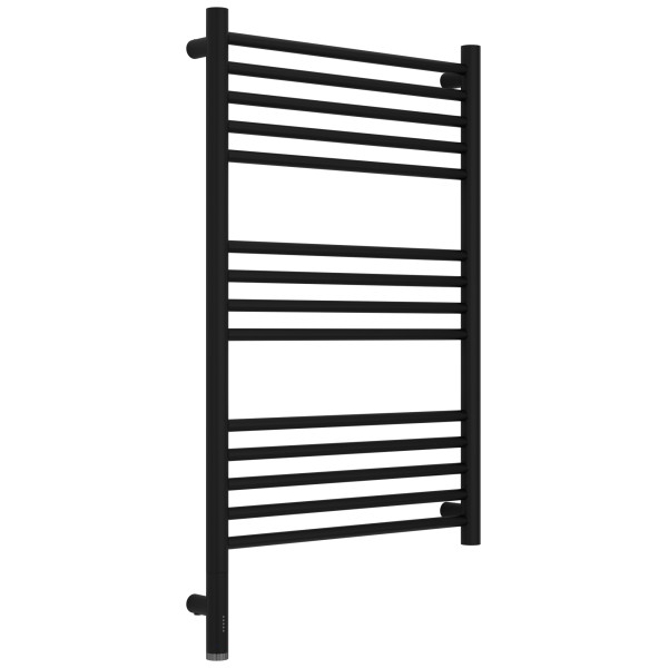 Полотенцесушитель электрический Сунержа Богема 3.1 прямая 800x500 провод слева матовый чёрный (31-6004-8050)