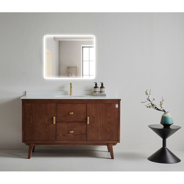 Зеркало Azario 800х680 сенсорный выключатель с функцией диммера (AZ-Z-061-1CS)