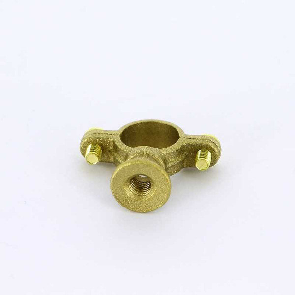 Хомут для труб с втулкой М6 22 мм Walraven (латунь) (0828022)