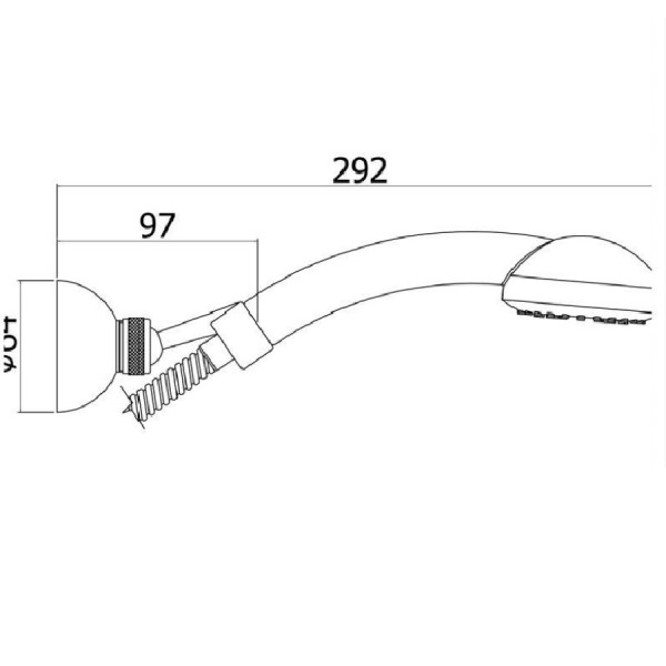 Душевой гарнитур Paffoni Trieste Bis хром (ZDUP082CR)