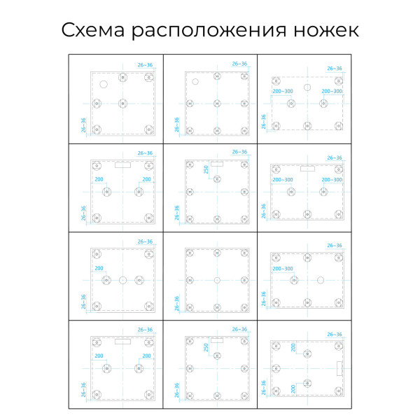 Душевой поддон RGW Stone Tray ST-W 80x80 белый (16152088-01) Душевой поддон RGW Stone Tray ST-W 80x80 белый (16152088-01)