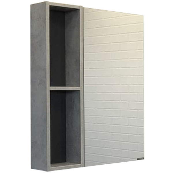 Шкаф зеркальный Comforty Франкфурт 600x140x800 дуб светлый (00-00004331) Шкаф зеркальный Comforty Франкфурт 600x140x800 дуб светлый (00-00004331)