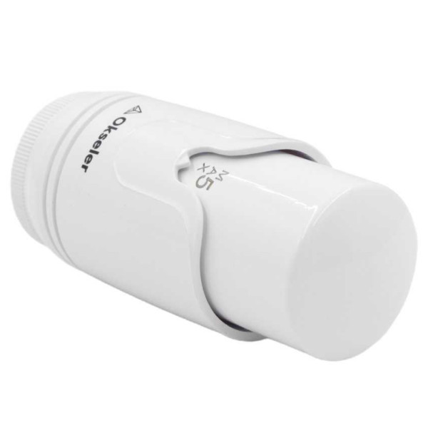 Головка термостатическая Okseler Design M30x1,5 белая (Oks01019)