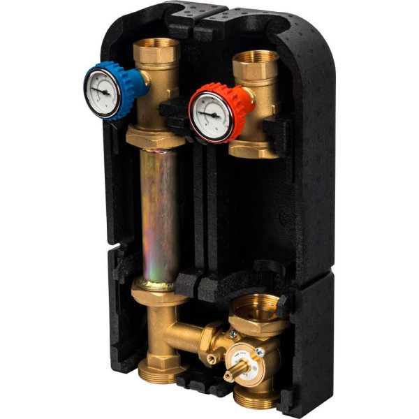 Насосная группа Stout 1 1/4" (с 3-х ходовым приводным смесителем, без насоса DN 32) (SDG-0007-003201) Насосная группа Stout 1 1/4" (с 3-х ходовым приводным смесителем, без насоса DN 32) (SDG-0007-003201)