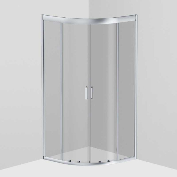Душевой уголок Gem 90*90 стекло прозрачное, профиль матовое серебро, без поддона (W90G-401-090WT) Душевой уголок Gem 90*90 стекло прозрачное, профиль матовое серебро, без поддона (W90G-401-090WT)