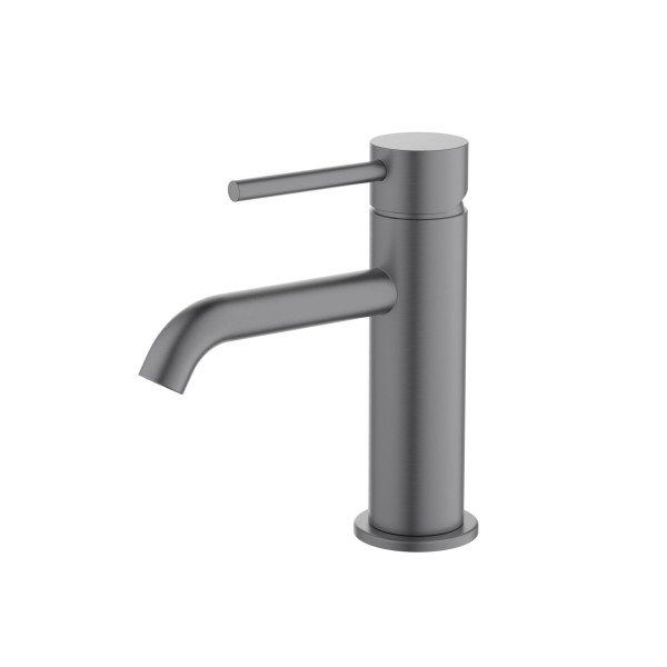 Смеситель для раковины Aquatek Европа шлифованный черный хром (AQ1310BGM)