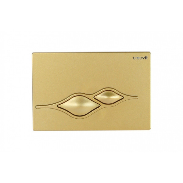 Клавиша смывная Creavit UFO золотой (GP1005.00)