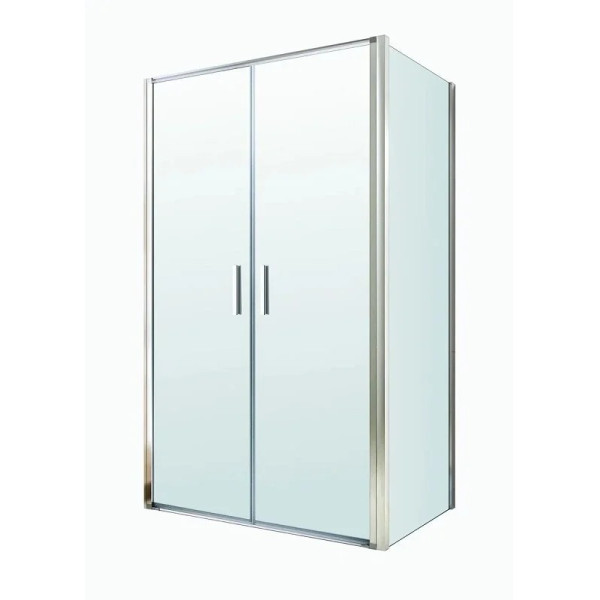 Душевой уголок Berges Legos LS-3 100х90 стекло прозрачное, профиль хром (61049)