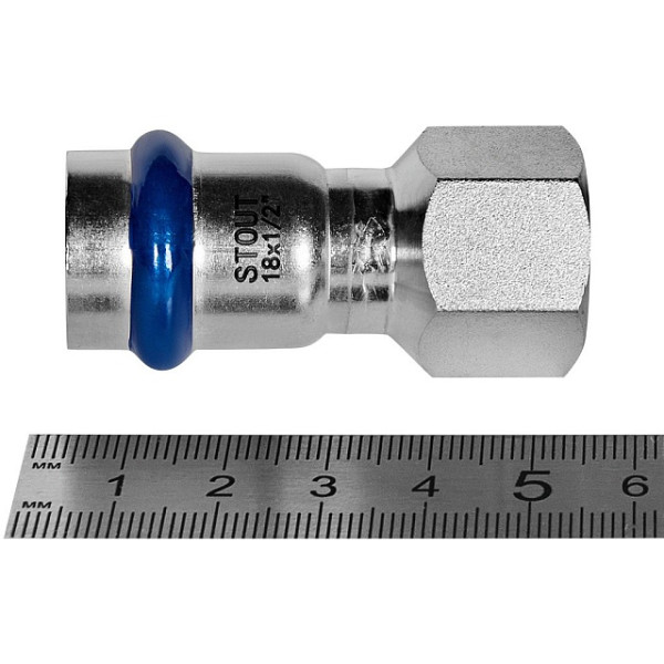 Переход 18х1/2"В Stout SSS-2022 ВПр-ВР (нерж.ст., пресс) SSS-2022-001812