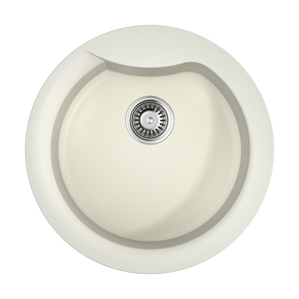 Мойка для кухни врезная Omoikiri Yasugata 48R-WH 485 белый (4993133) Мойка для кухни врезная Omoikiri Yasugata 48R-WH 485 белый (4993133)