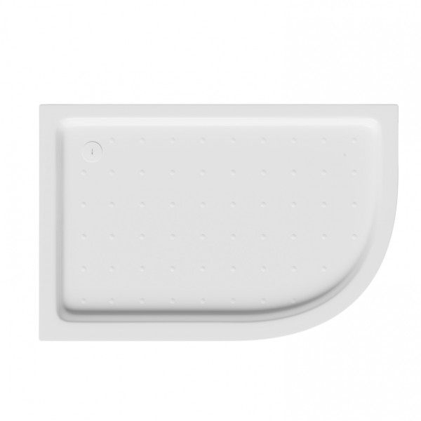 Душевой поддон Abber L 100х90 белый (AD3E109 L)