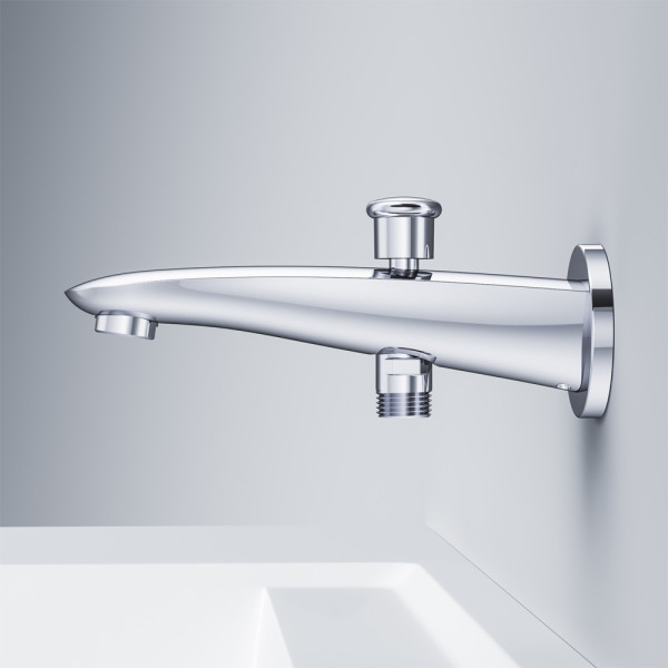 Излив на ванну AM.PM Like 175 мм с переключателем на душ, хром (F8070100)
