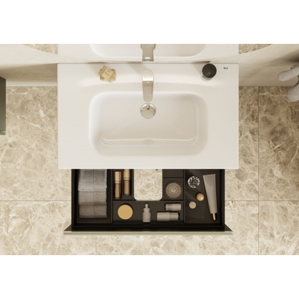 Тумба подвесная Roca Ona Olive 585x450x565 оливковый матовый (Z.RU93.0.786.0)