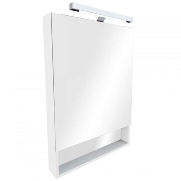 Шкаф зеркальный Roca Gap 80x12,9x85 белый (ZRU9302750)