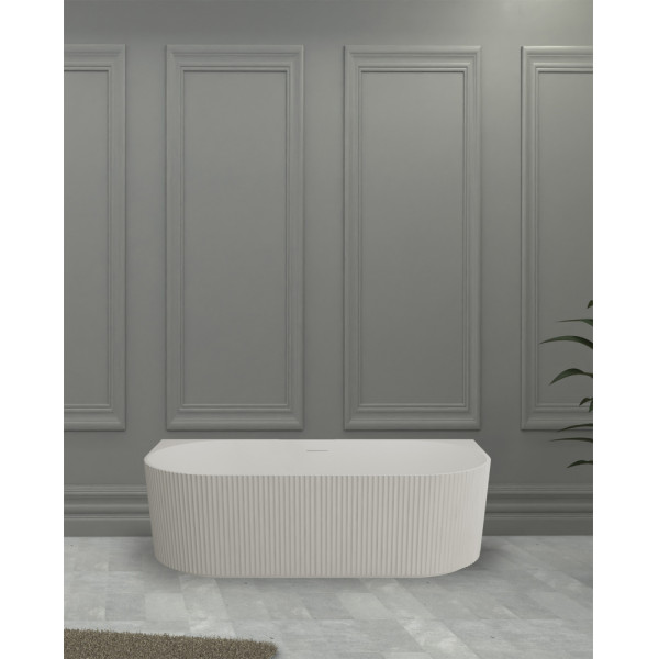 Ванна из искусственного камня Abber Stein 170x75 белая матовая (AS9630) Ванна из искусственного камня Abber Stein 170x75 белая матовая (AS9630)