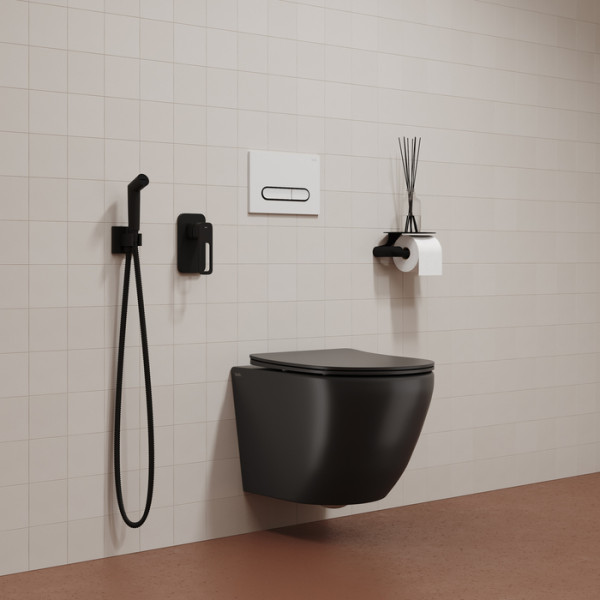 Гигиенические лейки Iddis Agua черный (SLMBL0Gi20)