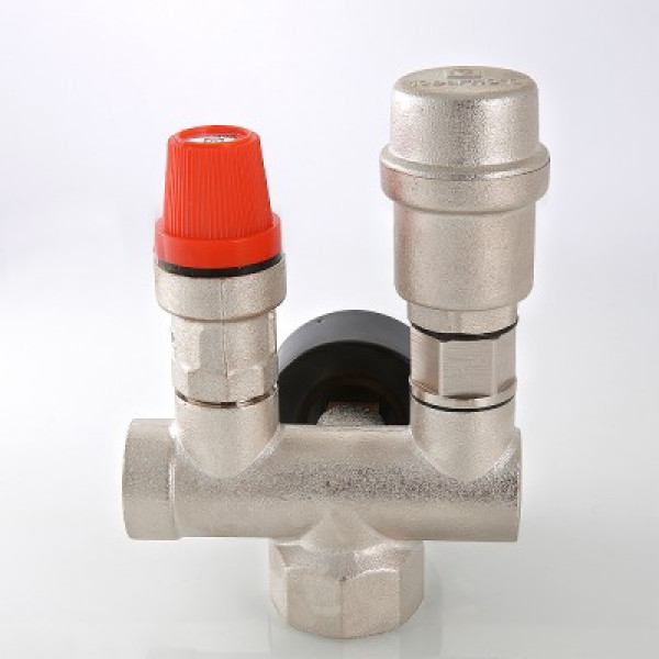 Группа безопасности Valtec для котла 1" (латунь) (VT.460.0.0) Группа безопасности Valtec для котла 1" (латунь) (VT.460.0.0)