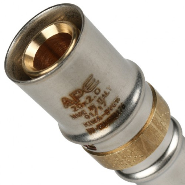 Соединение прямое 20*16 Stout (пресс, латунь) SFP-0004-002016 Соединение прямое 20*16 Stout (пресс, латунь) SFP-0004-002016