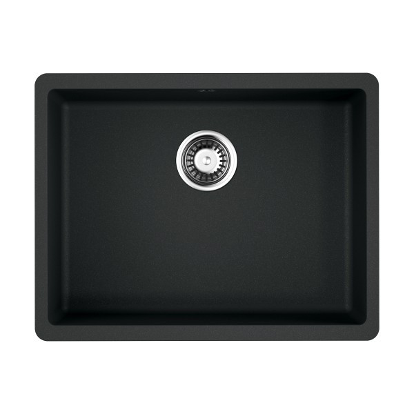 Мойка для кухни врезная Omoikiri Kata 54-U-BL 540х420 черный (4993410)