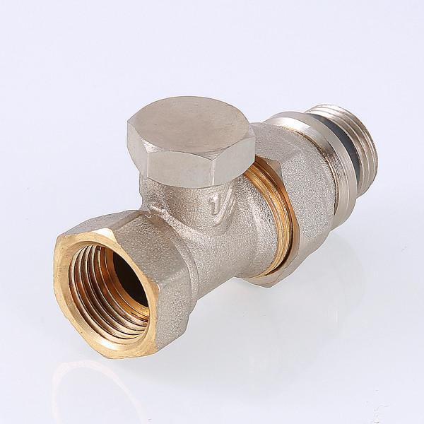 Клапан настроечный прямой 1/2" Valtec VT.020.NR (с уплотн. кольцом) (VT.020.NR.04)