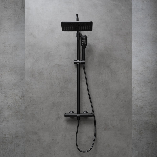 Душевые системы Lemark Ursus черный (LM7270BL)