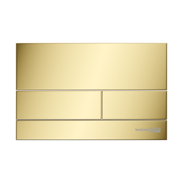 Инсталляция для унитаза WasserKRAFT Glan с клавишей смыва золото глянцевое (66TLT.010.ME.WH.PG04)