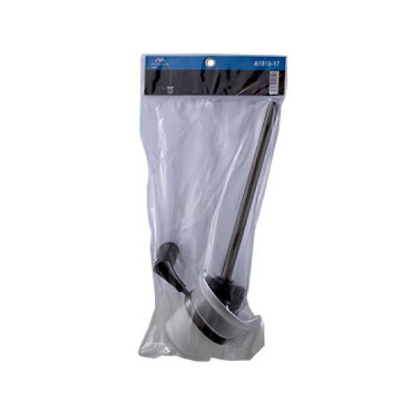 Ершик Fashun для унитаза со стеклян. матов. Стакан Fashun ом PVD цинк. сплав + сталь графит (A1810-17)