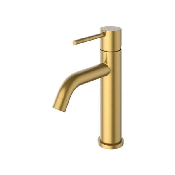 Смеситель для раковины Cezares Relax брашированное золото матовый (RELAX-LS1-BORO)