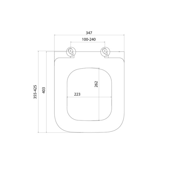 Сиденье для унитаза Iddis EasyFix 005 дюропласт SoftClose (005DPSEi31)