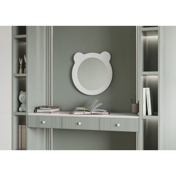 Зеркало Aquaton Каспер 480x34x489 белый (1.A283.3.02C.RE2.0)