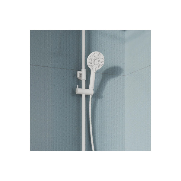 Душевая лейка Milardo Rora белая (ROR4FWRM18)