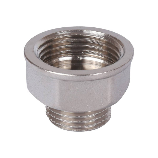 Переход 1/2"Нх3/4"В Stout (никель, под ключ) SFT-0073-003412 Переход 1/2"Нх3/4"В Stout (никель, под ключ) SFT-0073-003412