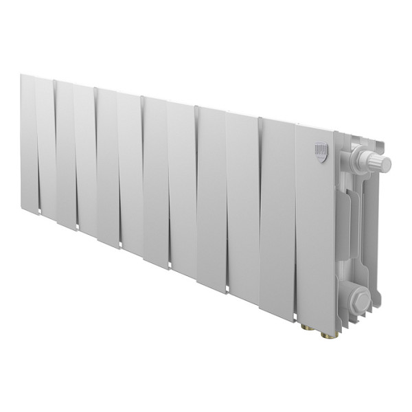 Радиатор биметаллический Royal Thermo PianoForte 200 Белый VR80 (12 секций) (RTPWVR803020012)