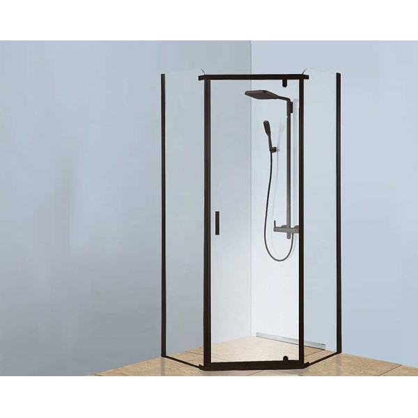 Душевой уголок Berges Solo T Black 900*900*1900 стекло прозрачное, профиль черный матовый (61106) Душевой уголок Berges Solo T Black 900*900*1900 стекло прозрачное, профиль черный матовый (61106)