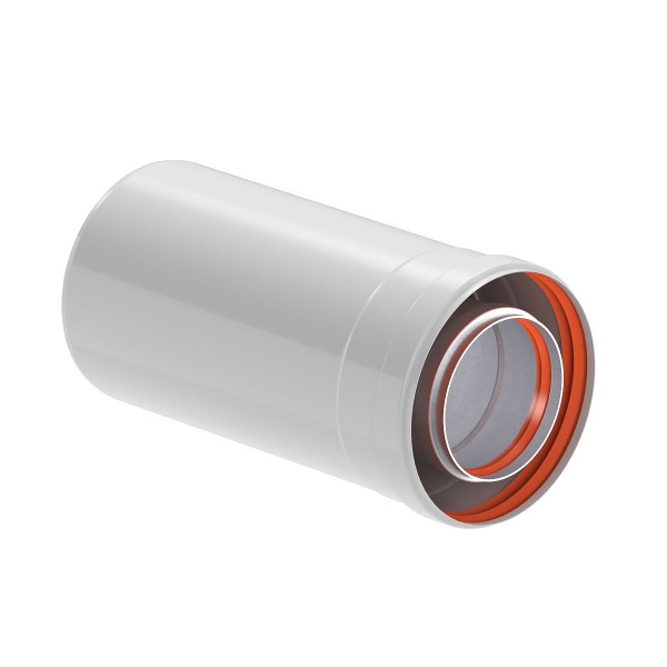 Удлинитель дымохода Okseler D80/125 коаксиальный L=250 мм (oks00127)