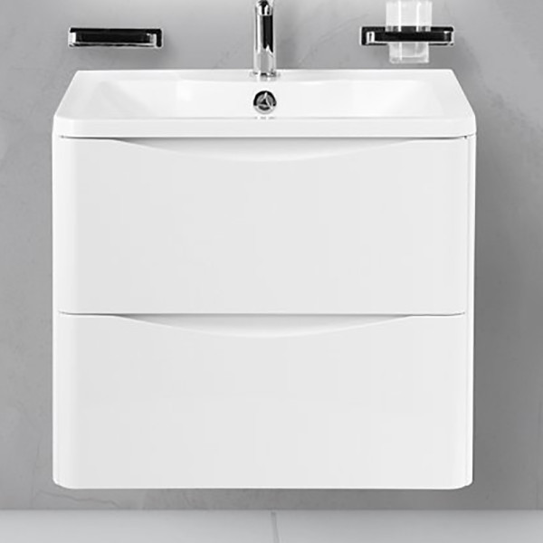 Тумба подвесная BelBagno Acqua 70 см Bianco Lucido (Acqua-700-2C-SO-BL)