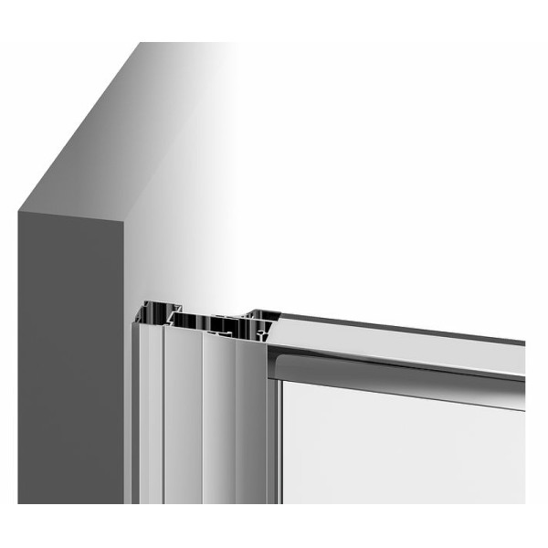Дверь душевая Ravak Pivot PDOP1-90 90x190 стекло прозрачное, профиль черный (03G7030Z1)