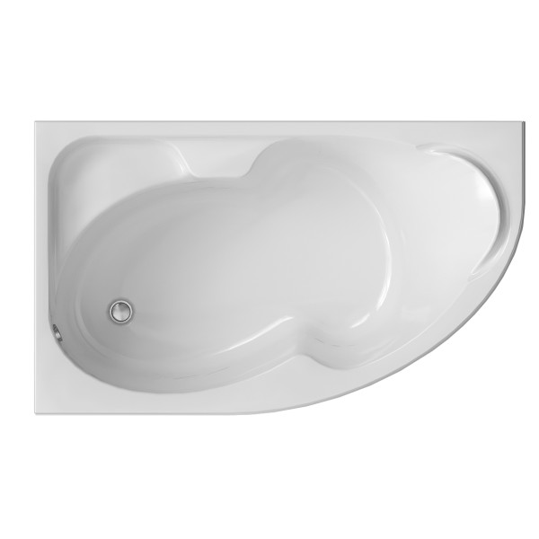 Ванна акриловая 1Marka Diana 150x90 левосторонняя белая (01ди1590л)