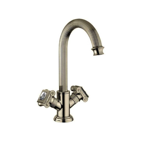 Смеситель для раковины Cezares Olimp бронзовый, ручки квадратные - кристалл Swarovski (OLIMP-LS2-02-Sw) Смеситель для раковины Cezares Olimp бронзовый, ручки квадратные - кристалл Swarovski (OLIMP-LS2-02-Sw)