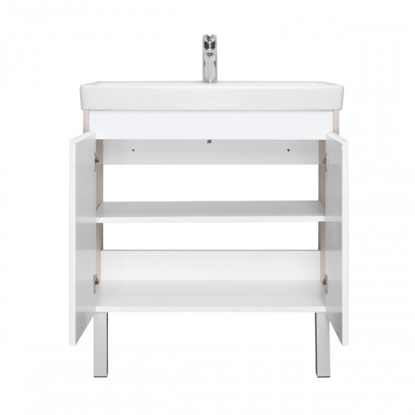 Тумба подвесная Aquaton Сканди 768x427x591 белый, дуб верона (1.A282.9.01S.DB2.0)