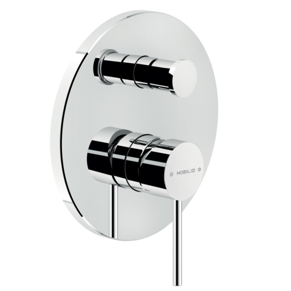 Смеситель для ванны и душа Nobili Velis хром (VE125100/ECR)