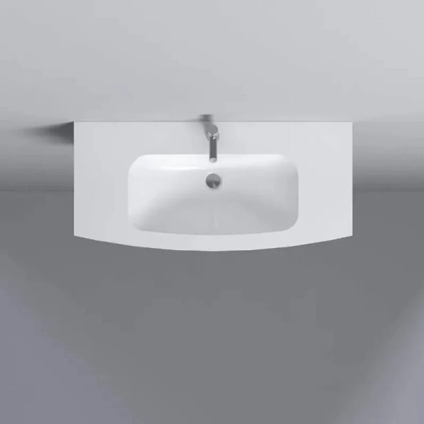 Раковина накладная Jacob Delafon Nona 101x46,9 белая (EB1885RU-DE1)