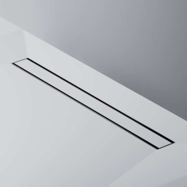 Душевой лоток AM.PM PrimeFlow линейный универс затвор Tile 80 см черн мат (W02SC-U11-080-04BM)